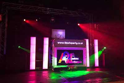 All Occasions Discotheques & Events UK Netherhall School Prom Mobile Disco Set Up In Cherry Hinton Cambridge Cambridgeshire